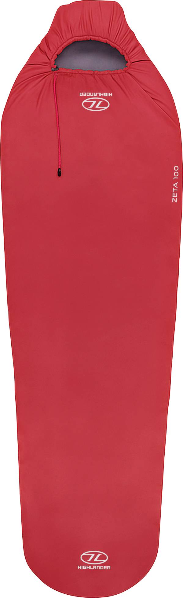 Highlander ZETA 100 Schlafsack - Scharlachrot Camping Matratze Scharlachrot SB254-SR