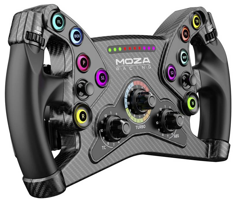 MOZA KS GT-Lenkrad (30 cm) Lenkrad Schwarz-0