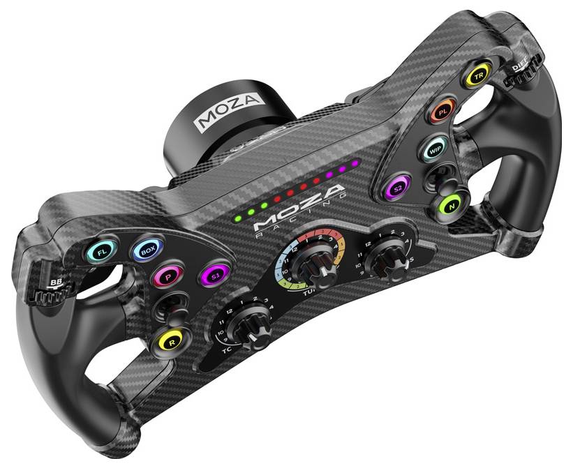 MOZA KS GT-Lenkrad (30 cm) Lenkrad Schwarz-2