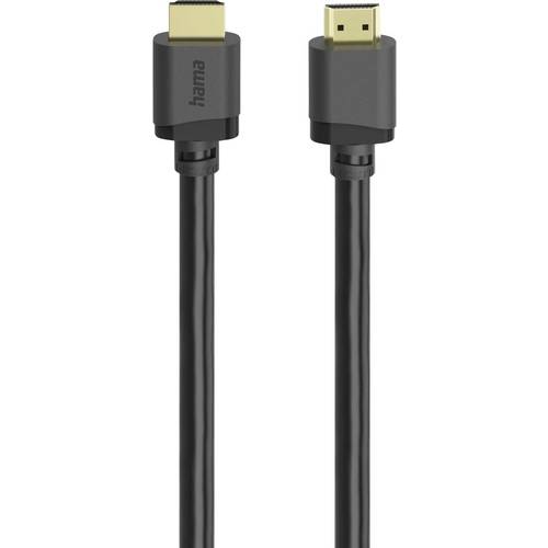 Hama HDMI Anschlusskabel HDMI-A Stecker 2 m Schwarz 00202028 8K UHD, Audio Return Channel, eARC HDMI-Kabel