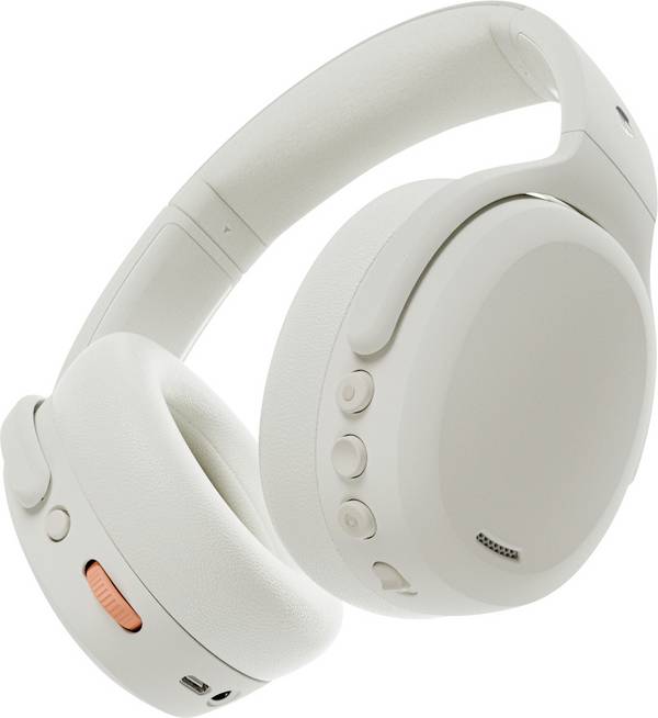 Skullcandy Crusher ANC 2 Over-Ear Over Ear Kopfhörer kabelgebunden, Kabellos Grau Noise Cancelling Lautstärkeregelung, Stirnband, Headset, Faltbar