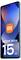 Smartphone mit "REDMI Note 15" auf dem Bildschirm mit Logo, zeigt einen blau und orange abstrakten Hintergrund.