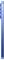Seitenansicht eines blauen Smartphones mit drei Kameraobjektiven auf der Rückseite und einem schlanken, modernen Design.