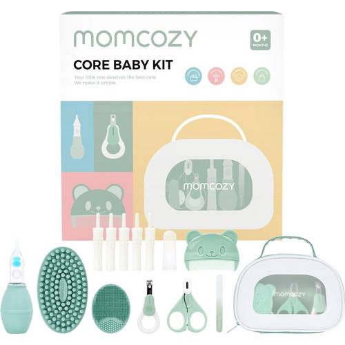 momcozy All-in-1 Core Baby Kit Sicherheitsset Grün, Weiß