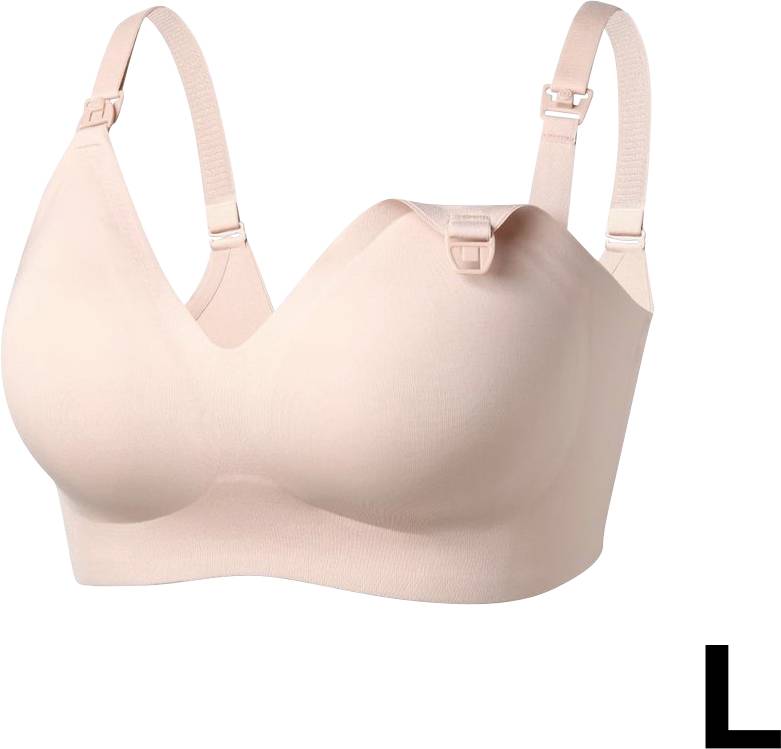 momcozy Nursing Bra YN21 L Skin BH Haut-Farbe