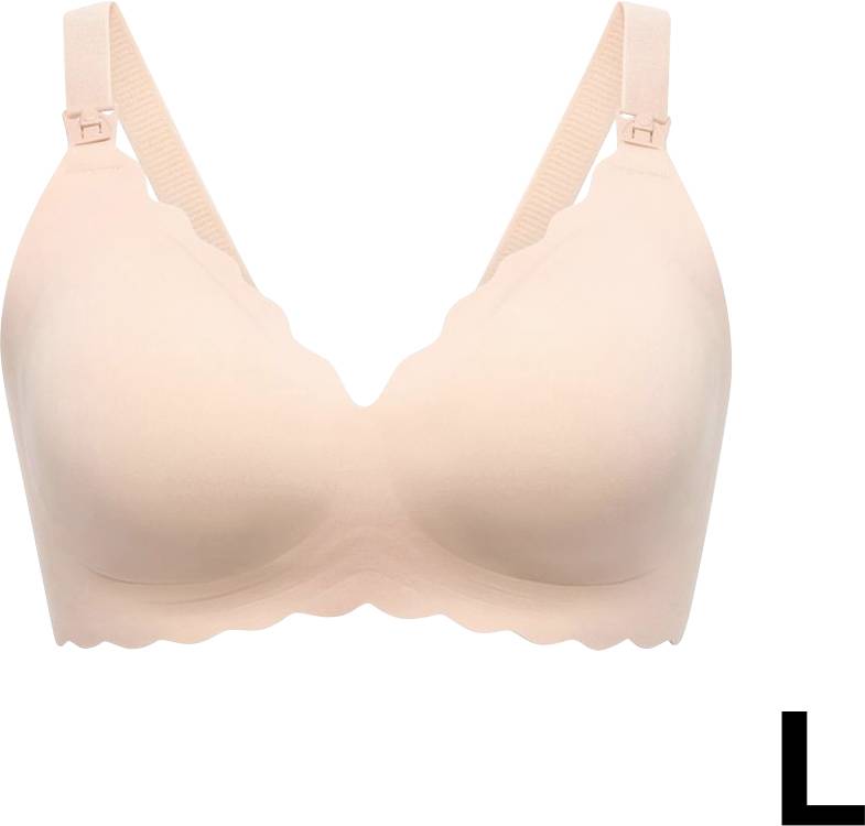 momcozy Jelly Nursing Bra FB001 L Skin BH Haut-Farbe
