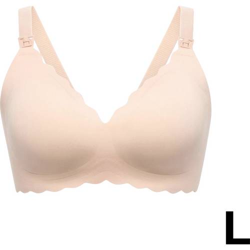 momcozy Jelly Nursing Bra FB001 L Skin BH Haut-Farbe