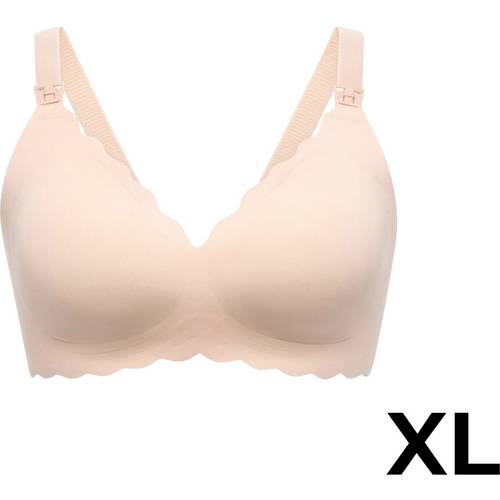momcozy Jelly Nursing Bra FB001 XL Skin BH Haut-Farbe