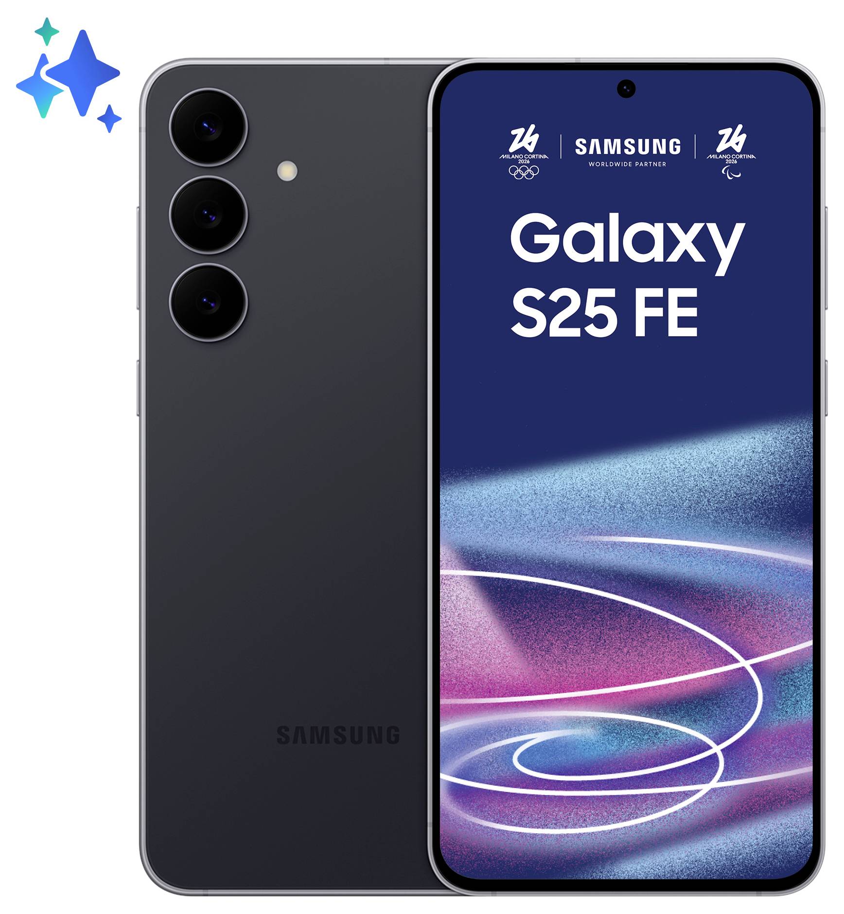 Samsung Galaxy S25 FE 128 GB Schwarz EEK B (A - G) 17 cm (6.7 Zoll) Smartphone-1