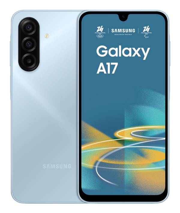 Samsung Galaxy A17 128 GB Hellblau EEK A (A - G) 17 cm (6.7 Zoll) Smartphone