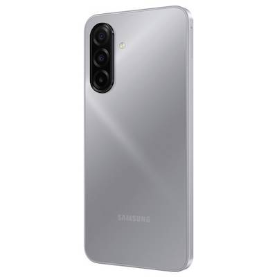Das Bild zeigt ein Smartphone mit einer vereinfachten Benutzeroberfläche, die große Schaltflächen für "Phone", "Messages", "Google" und "Play Store" enthält.
