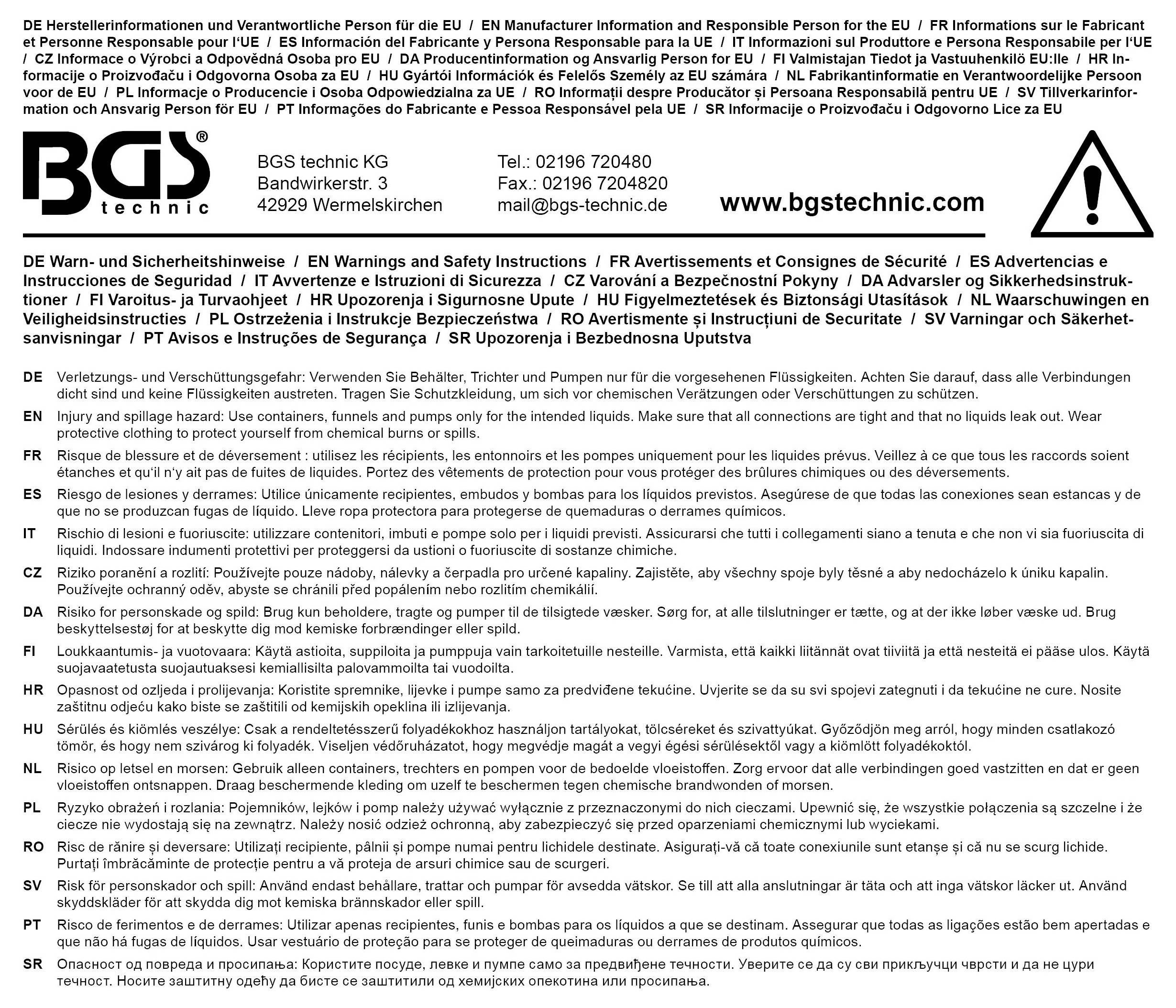Füllkanne 5 l säure-, öl- und laugenbeständig-4