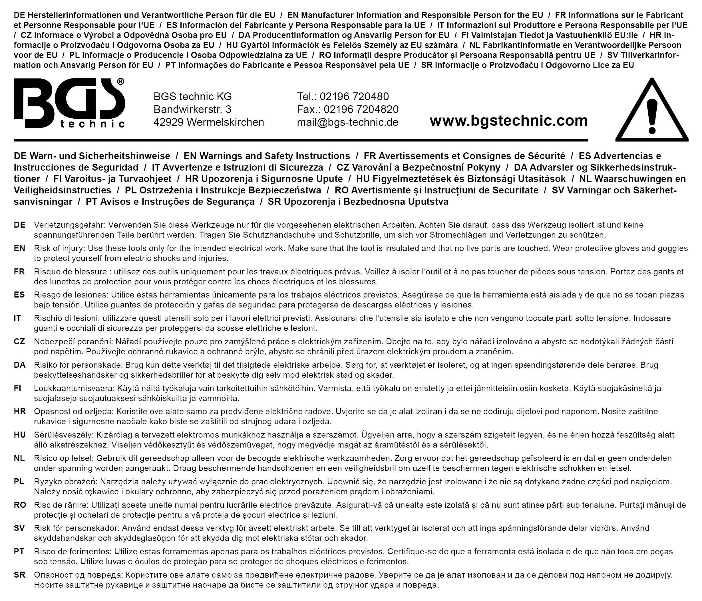 BGS technic Kabelverbinder-Lösewerkzeug-Satz | für VAG, Porsche |-6