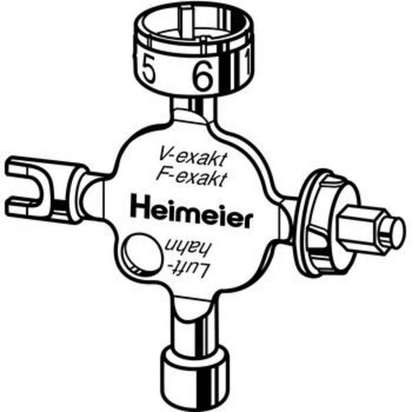 IMI/HEIMEIER Universalschluessel 0530-01.433 f.die Betaetig.d.Ruecklaufverschraub.Vekolux