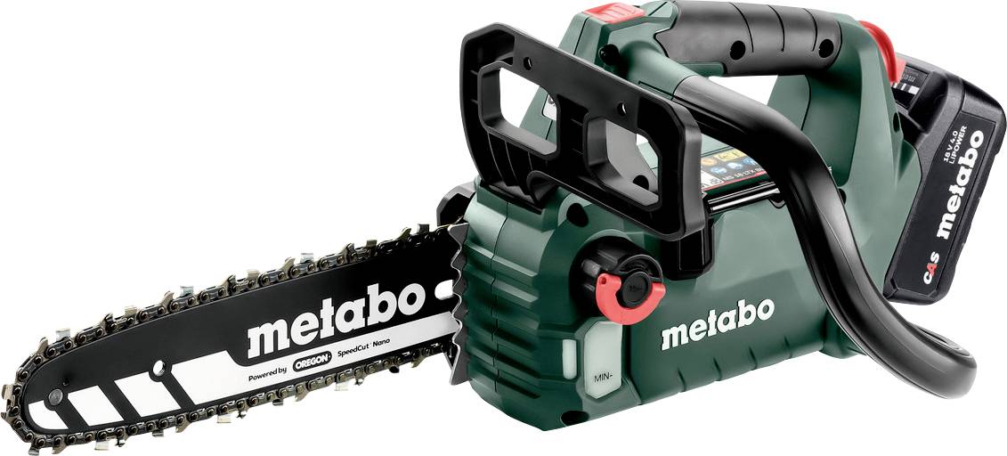 Metabo Akku Akku-Kettensäge inkl. Akku, inkl. Ladegerät Schwertlänge 250 mm