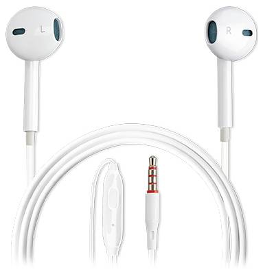 4Smarts 4smarts In-Ear Stereo Headset Melody Lit In Ear Kopfhörer Weiß-1