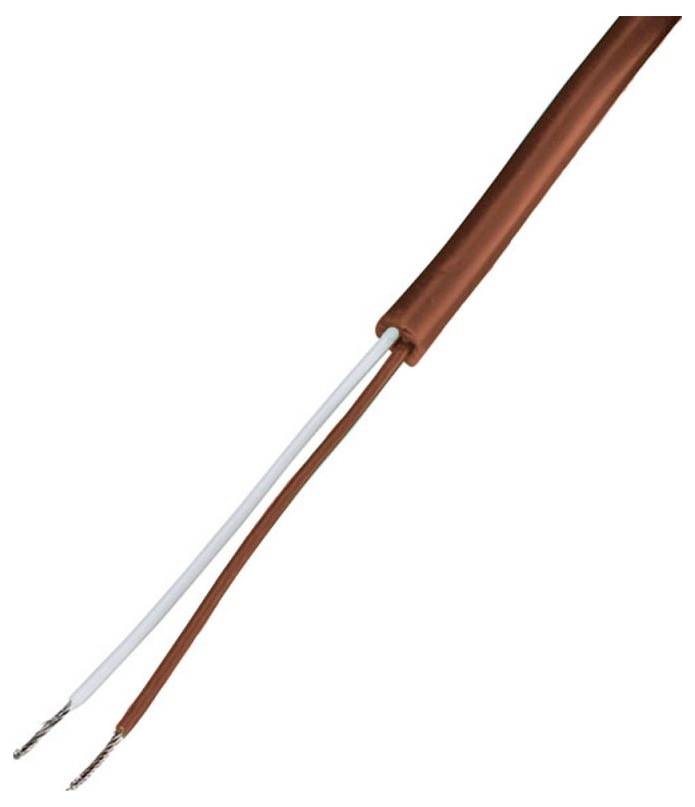 B + B Thermo-Technik Thermoelementleitung 0.22 mm² Braun, Weiß 0230 0283-21 Meterware