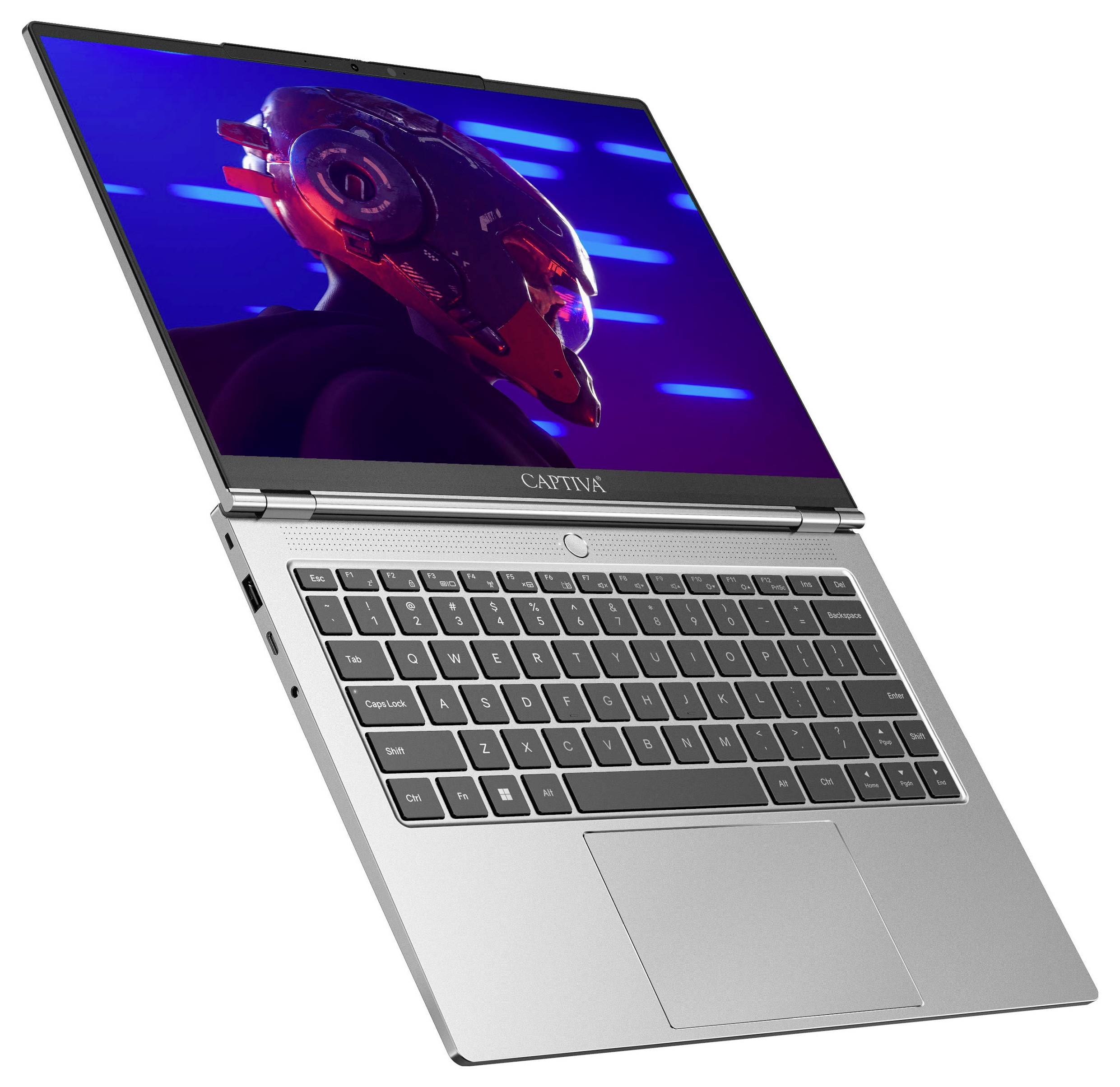 Captiva Notebook Power Starter R94-502GE 35.6 cm (14 Zoll) 3K AMD Ryzen 7 R7-255 16 GB RAM 500 GB SSD Deutsch, QWERTZ AM-5