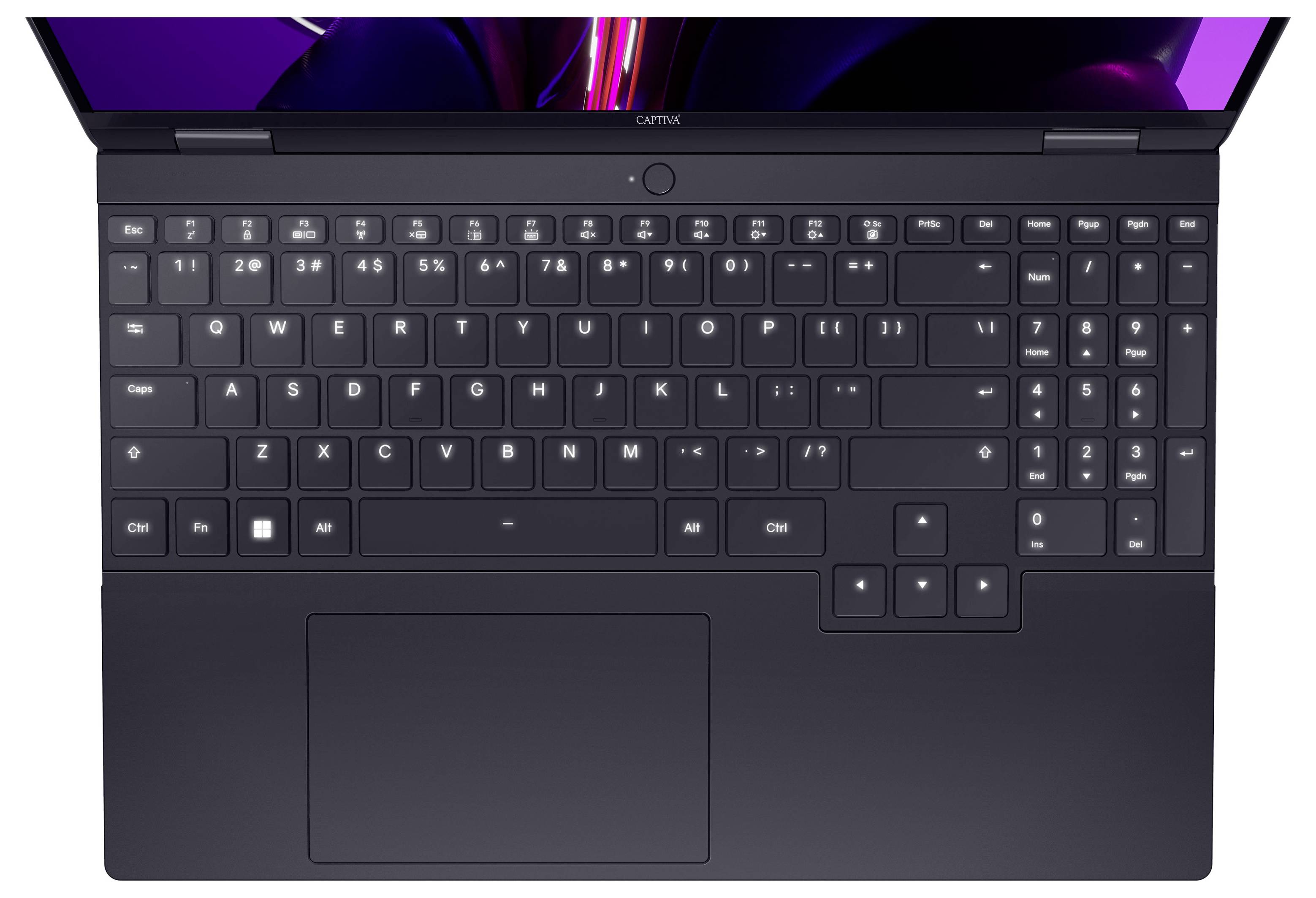 Captiva Notebook Power Starter I99-060GE 38.9 cm (15.3 Zoll) WQXGA Intel® Core™ Ultra 7 7-255H 32 GB RAM 500 GB SSD Deut-1