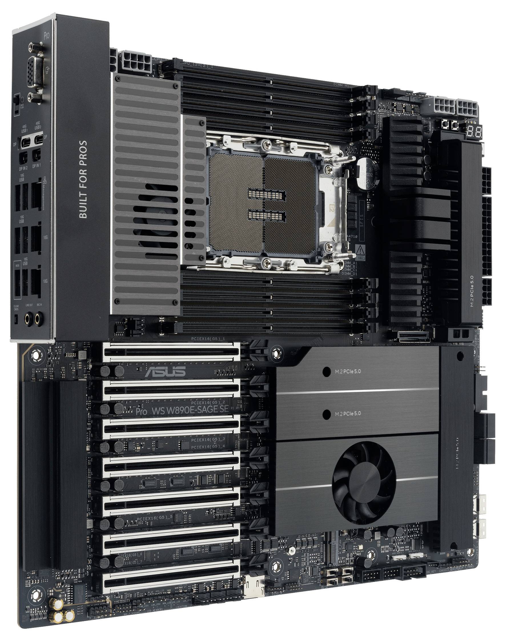 Asus PRO WS W890E-SAGE SE LGA4710-2 EEB Mainboard Sockel (PC) AMD® AM5 Formfaktor (Details) EEB-2