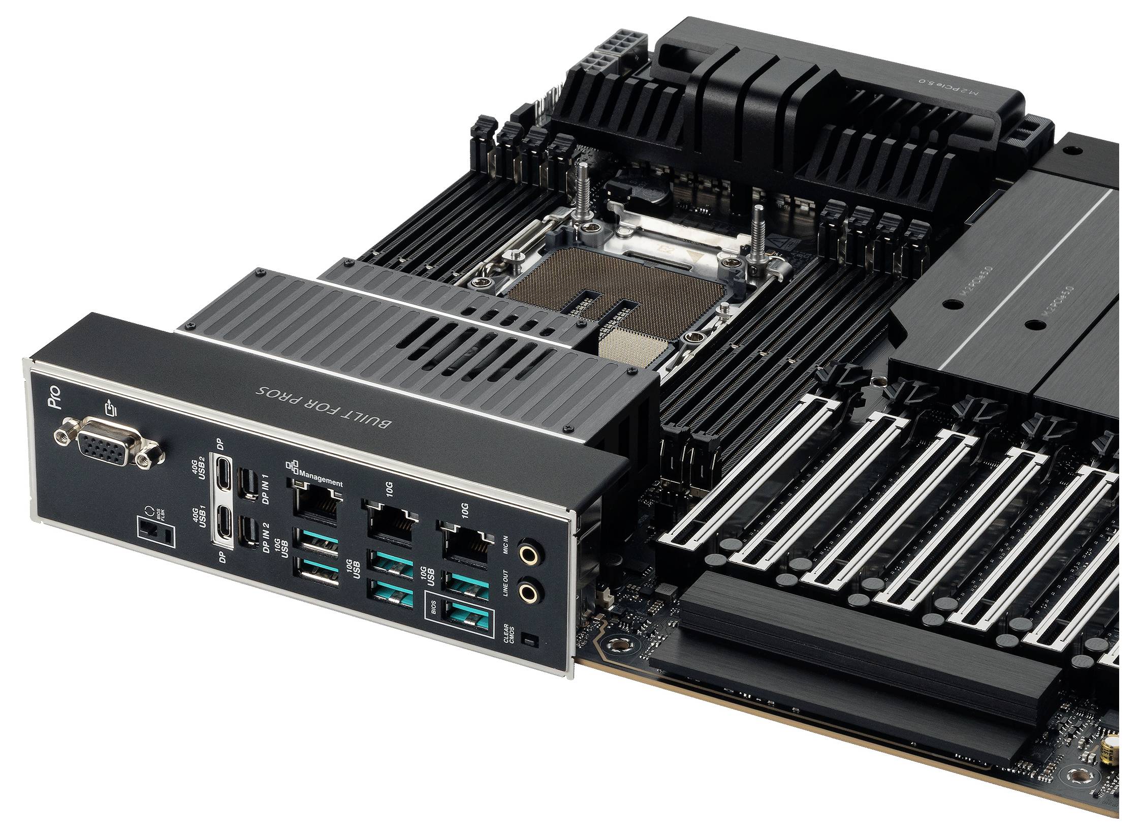Asus PRO WS W890E-SAGE SE LGA4710-2 EEB Mainboard Sockel (PC) AMD® AM5 Formfaktor (Details) EEB-9