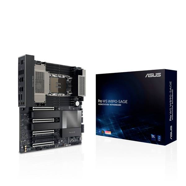 Asus PRO WS W890-SAGE LGA4710-2 EEB MB Mainboard  Sockel (PC) Intel® FC LGA 4710 Formfaktor (Details) CEB