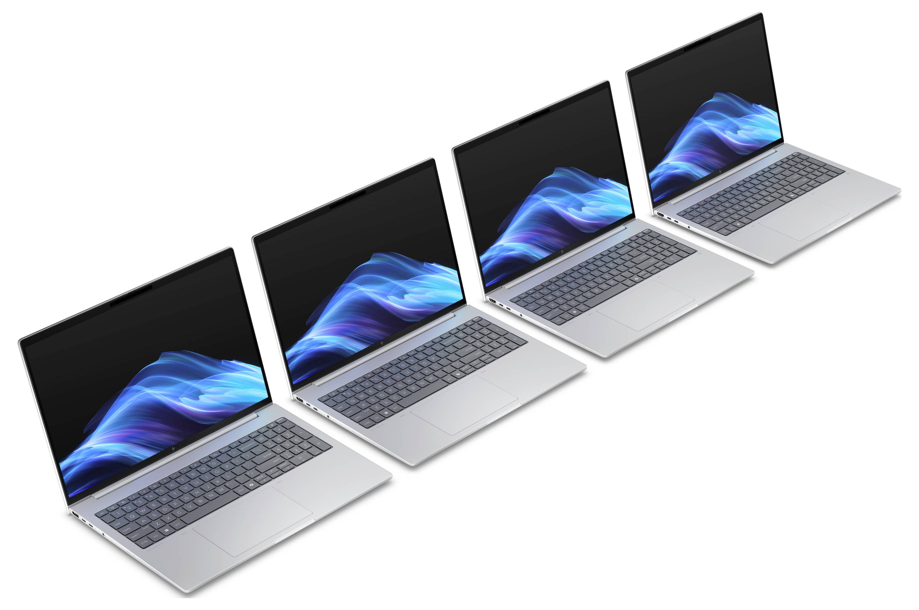 Ein schlanker, metallischer USB-C-Hub mit mehreren Anschlüssen, darunter USB, HDMI und ein Ethernet-Anschluss, verbunden mit einem kurzen Kabel.