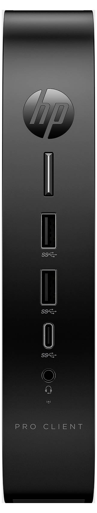 HP Thin Client Pro t550 Intel® Celeron® J6412 2.6 GHz 8 GB RAM 32 GB SSD Intel Intel® UHD Graphics 5H0V8EA-5