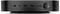 Schwarzes elektronisches Gerät mit einer Frontplatte mit verschiedenen Anschlüssen: USB-C, zwei USB-A, Kopfhörerbuchse und Kartensteckplatz.
