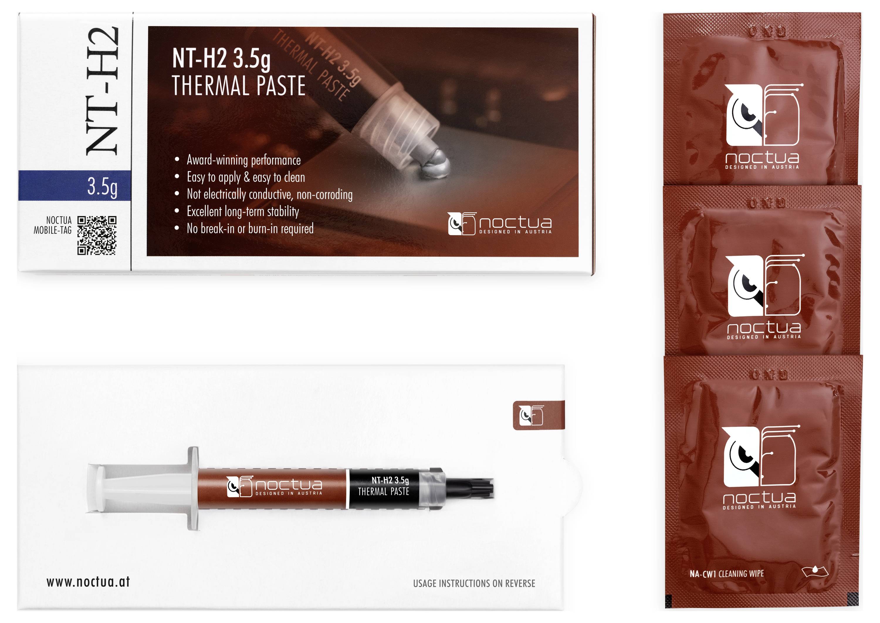 Noctua Cooler Wärmeleitpaste Noctua 3,5g NT-H2 Wärmeleitpaste 1 St.-6