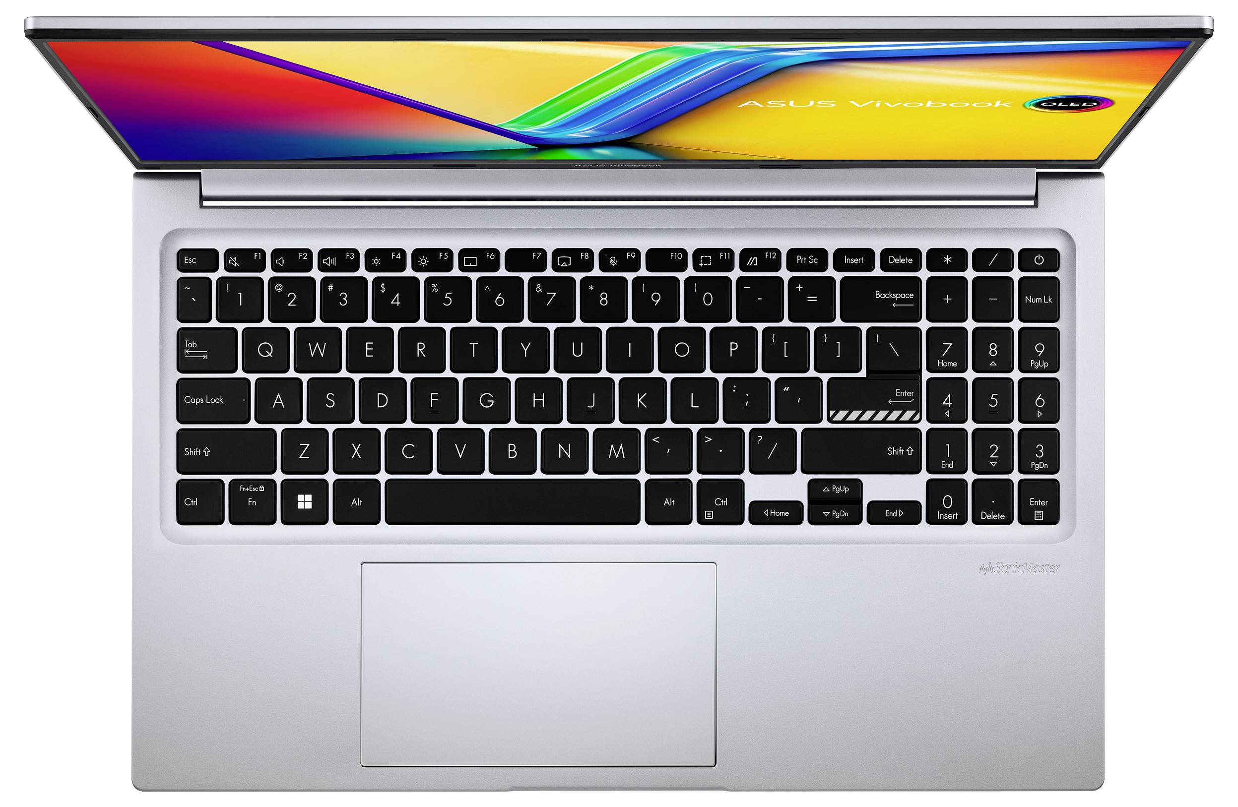 Asus Notebook VivoBook 15 OLED 39.6 cm (15.6 Zoll) 2.8K Intel® Core™ i9 i9-13900H 8 GB RAM 512 GB SSD Deutsch, QWERTZ In-2