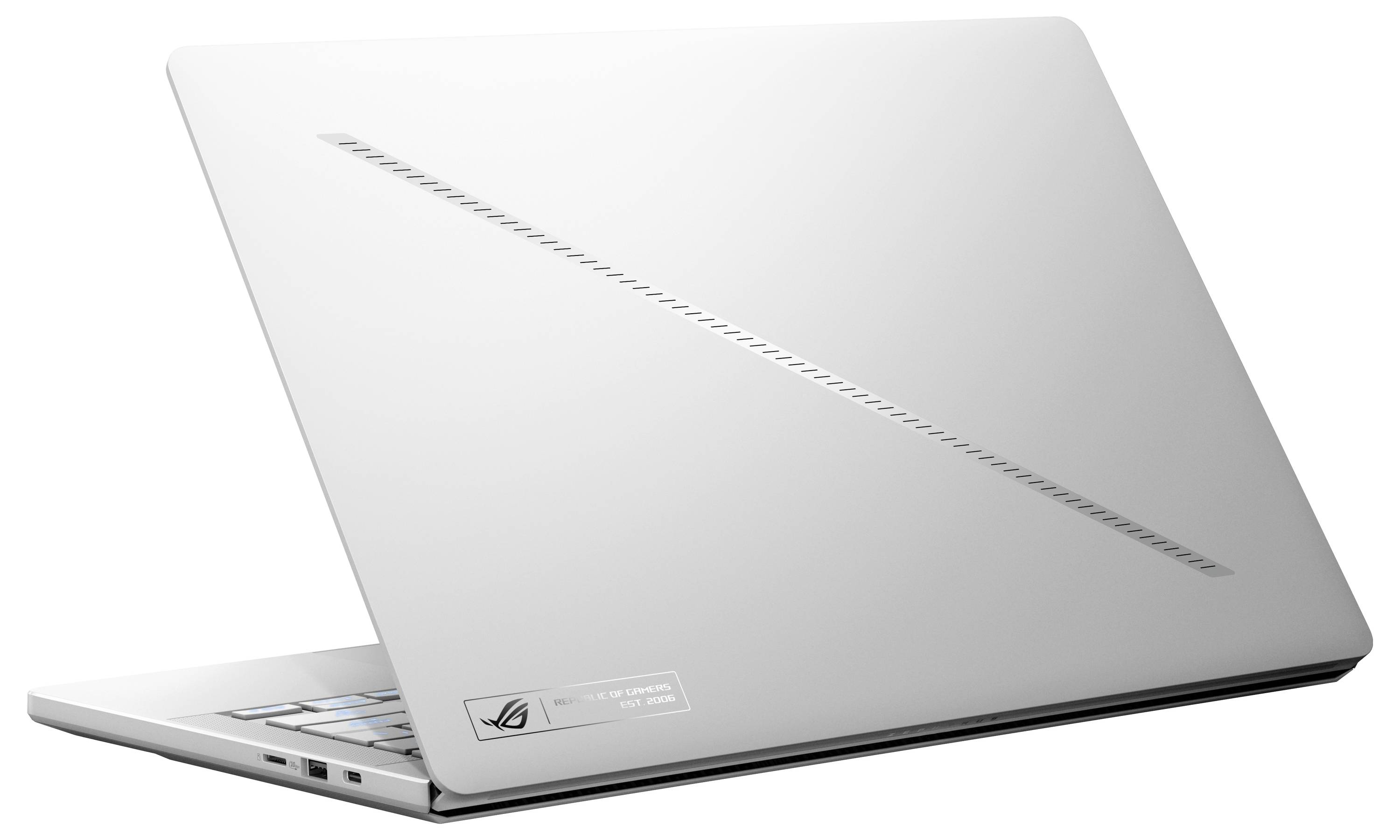Asus Notebook ROG Zephyrus G14 35.6 cm (14 Zoll) WQXGA+ 270 8 GB RAM 1 TB SSD Deutsch, QWERTZ AMD AMD Radeon NVIDIA GeFo-3