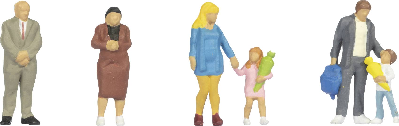 NOCH 1:87, H0 Bemalt, Flexibel, Funktionsmodell, Gerade, Kunststoffmodell, Stehend