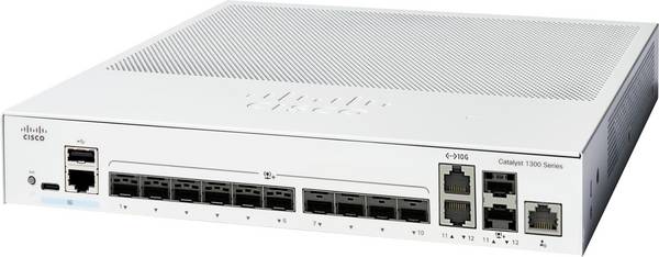 Cisco C1300-12XS CISCO Catalyst C1300-12XS 12-Port Switch Netzwerk Switch 1 / 10 GBit/s