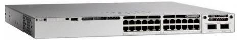 Ein Netzwerk-Switch mit mehreren Ethernet-Anschlüssen auf der Frontplatte, entwickelt zum Verbinden verschiedener Netzwerkgeräte in einer IT-Umgebung.