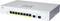 Ein Cisco 220 Series Netzwerk-Switch mit acht Ethernet-Anschlüssen und zwei zusätzlichen Ports für Uplink, entwickelt für Small-Business-Netzwerke.
