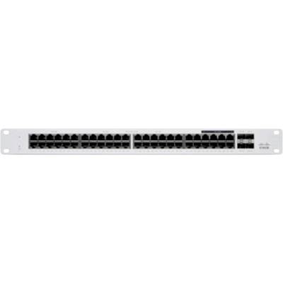 Ein Netzwerk-Switch mit mehreren Ethernet-Anschlüssen, geeignet zum Verbinden verschiedener Geräte in einer Netzwerkeinrichtung.