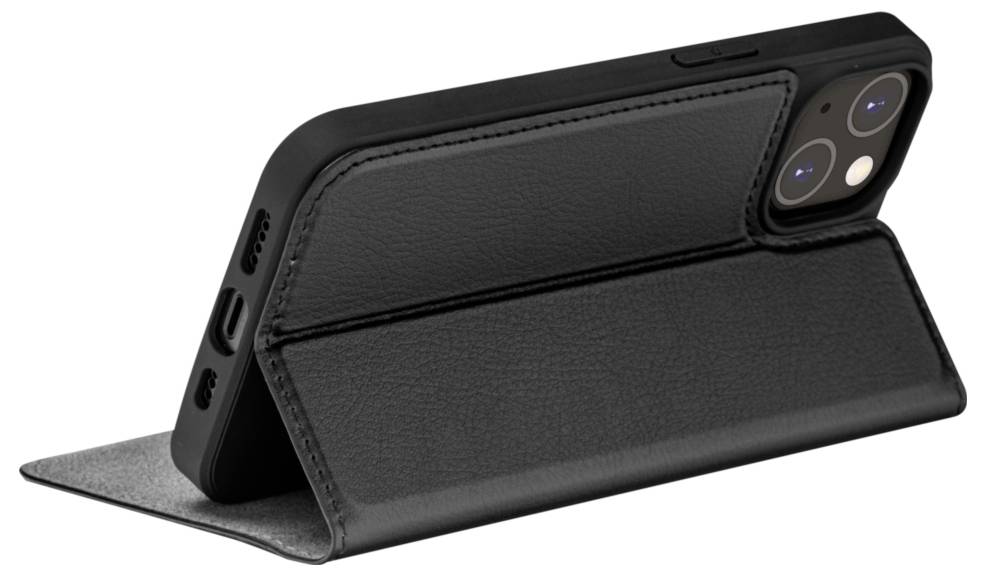 dbramante1928 Oslo iPhone 14 - Schwarz Leder Folio Apple iPhone 14 Schwarz OS61BL001651-4