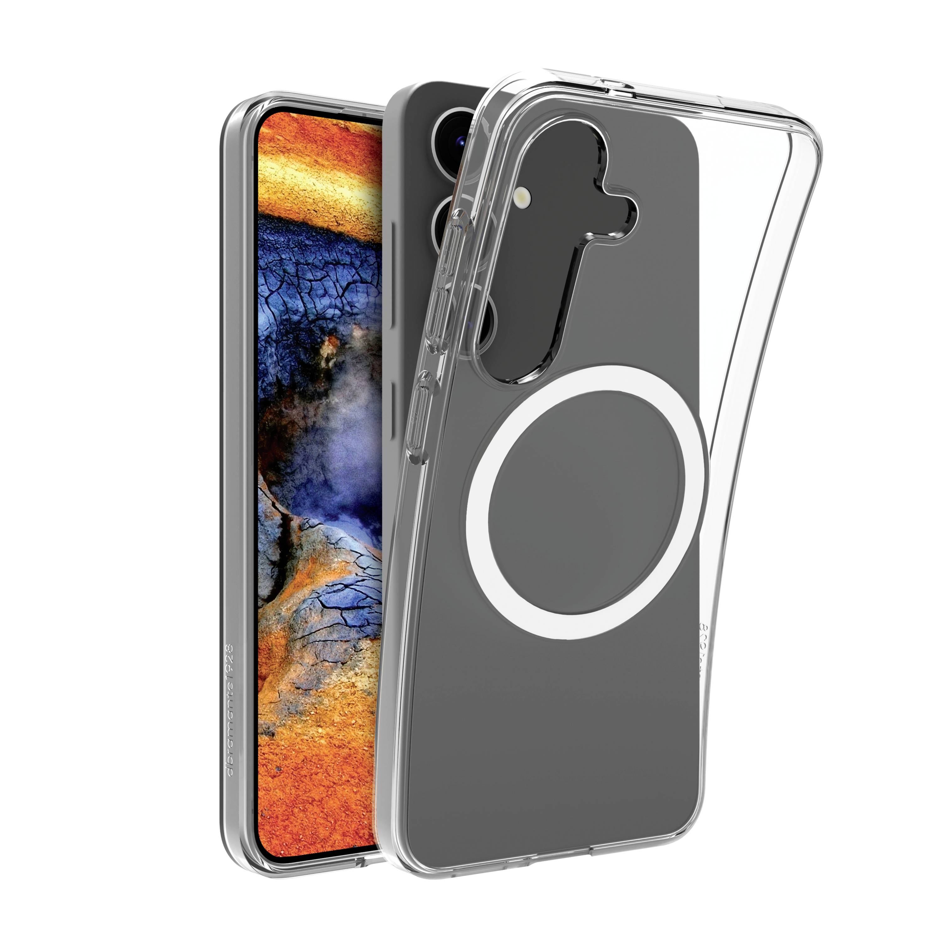 dbramante1928 Greenland Pro Qi2 Galaxy S25 - Clear Cover Samsung Galaxy S25 Transparent GPSSCL006451-0