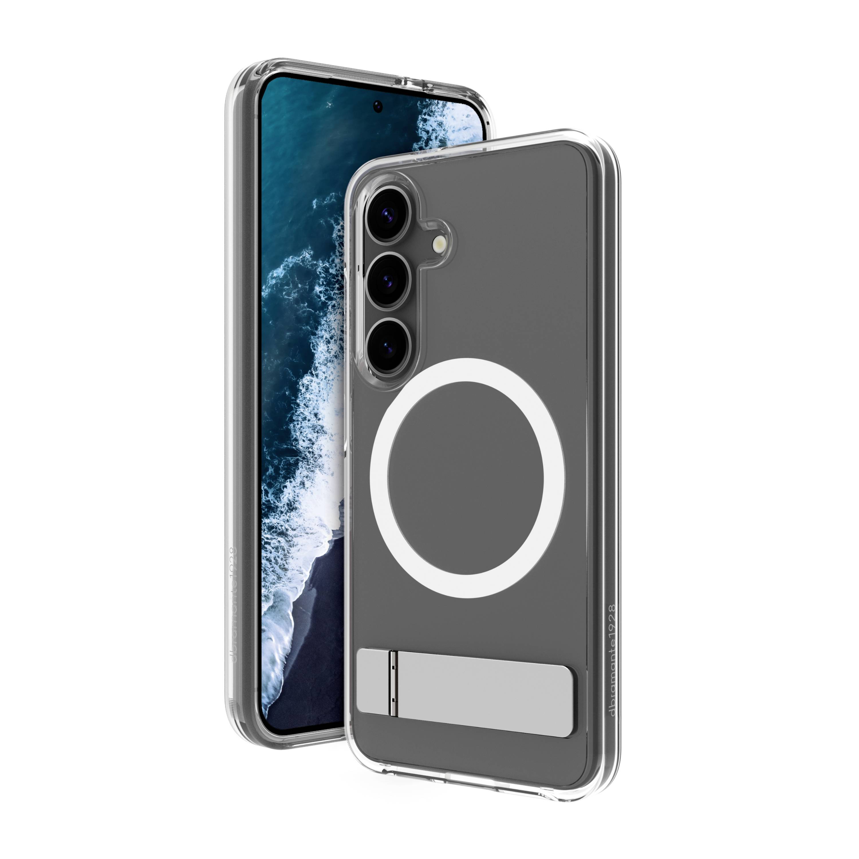 dbramante1928 Iceland Pro Qi2 Kick Galaxy S25 - Transp Cover Samsung Galaxy S25 Transparent IMSSCL006462-0