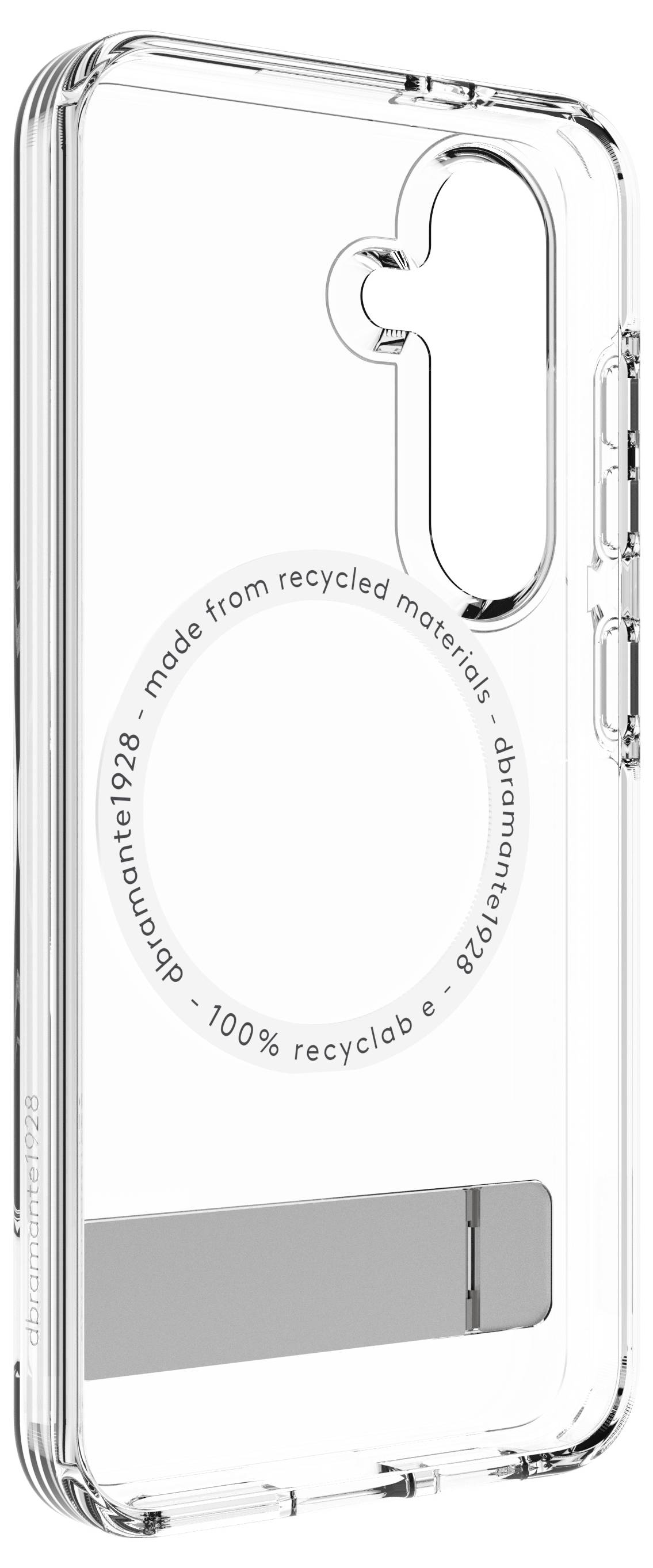 dbramante1928 Iceland Pro Qi2 Kick Galaxy S25 - Transp Cover Samsung Galaxy S25 Transparent IMSSCL006462-3