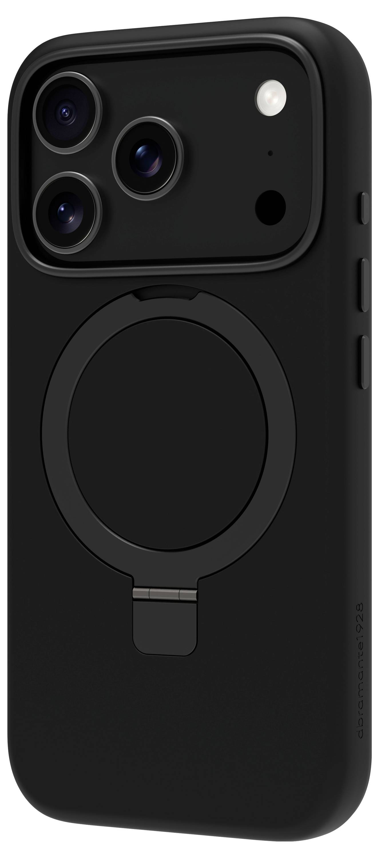 dbramante1928 Roskilde MS Kick ICON iPhone 17 Pro - M Cover Apple iPhone 17 Pro Schwarz Mit Standfuß ROK3ICBL6657-5