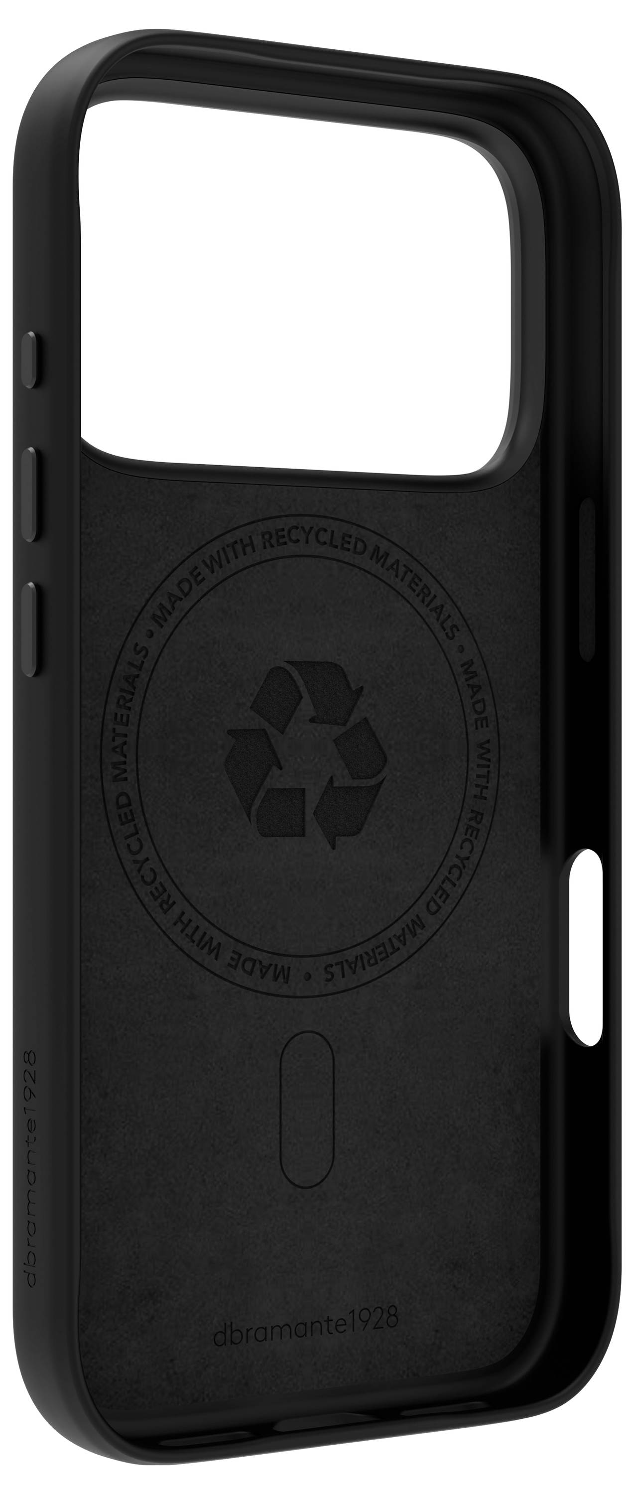 dbramante1928 Roskilde MS Kick ICON iPhone 17 Pro - M Cover Apple iPhone 17 Pro Schwarz Mit Standfuß ROK3ICBL6657-6