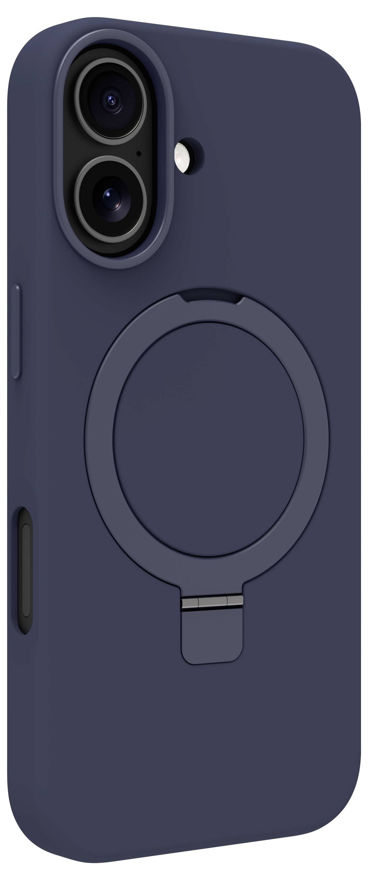 dbramante1928 Roskilde MS Kick ICON iPhone 17 - Deep Cover Apple iPhone 17 Blau Mit Standfuß, MagSafe kompatibel, Indukt-4