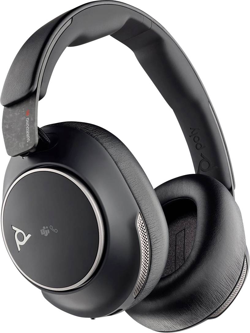 HP Voyager Surround Over Ear Kopfhörer Schwarz