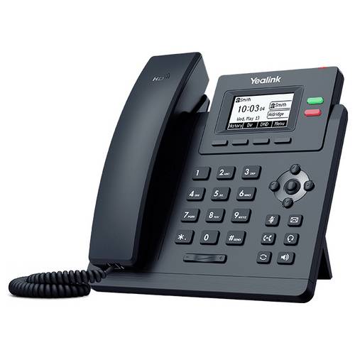 Thumbnail - Yealink SIP-T31G Systemtelefon,VoIP Monochromes Display Grau