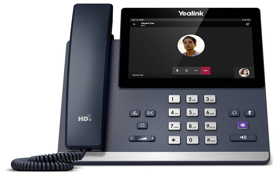 Yealink MP56 E2 Teams IP Telefon - VoIP-Telefon - Voice-Over-IP-6