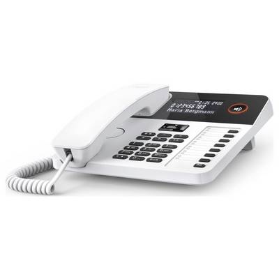 Gigaset DESK 600 Schnurgebundenes Telefon, analog für Hörgeräte kompatibel, Optische Anrufsignalisierung, Wahlwiederholu-3