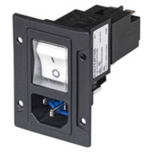 Schurter 3-153-377 Kaltgeräte-Steckverbinder Gesamtpolzahl: 3 10 A Schwarz 1 St.