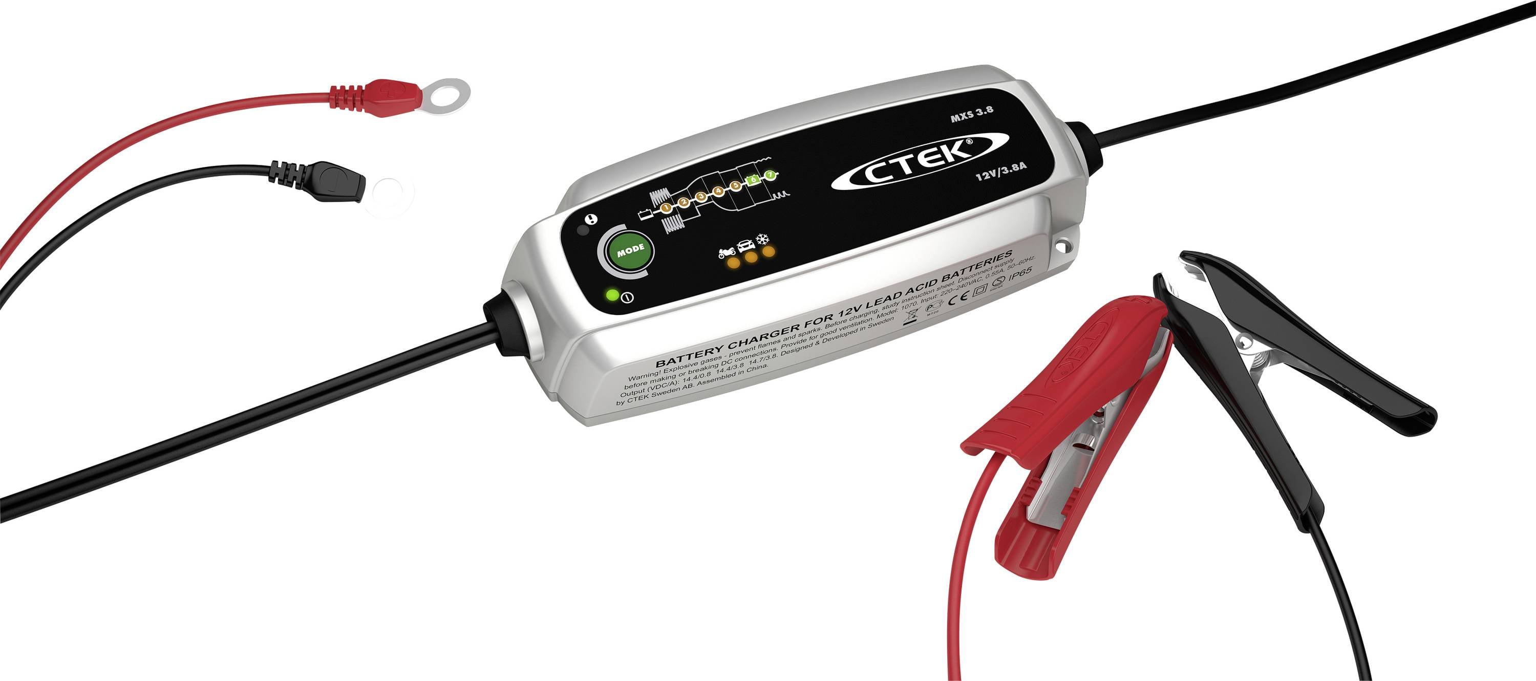 CTEK CTEK MXS 3.8 Power Kit 40-765 Automatikladegerät 12 V 3.8 A